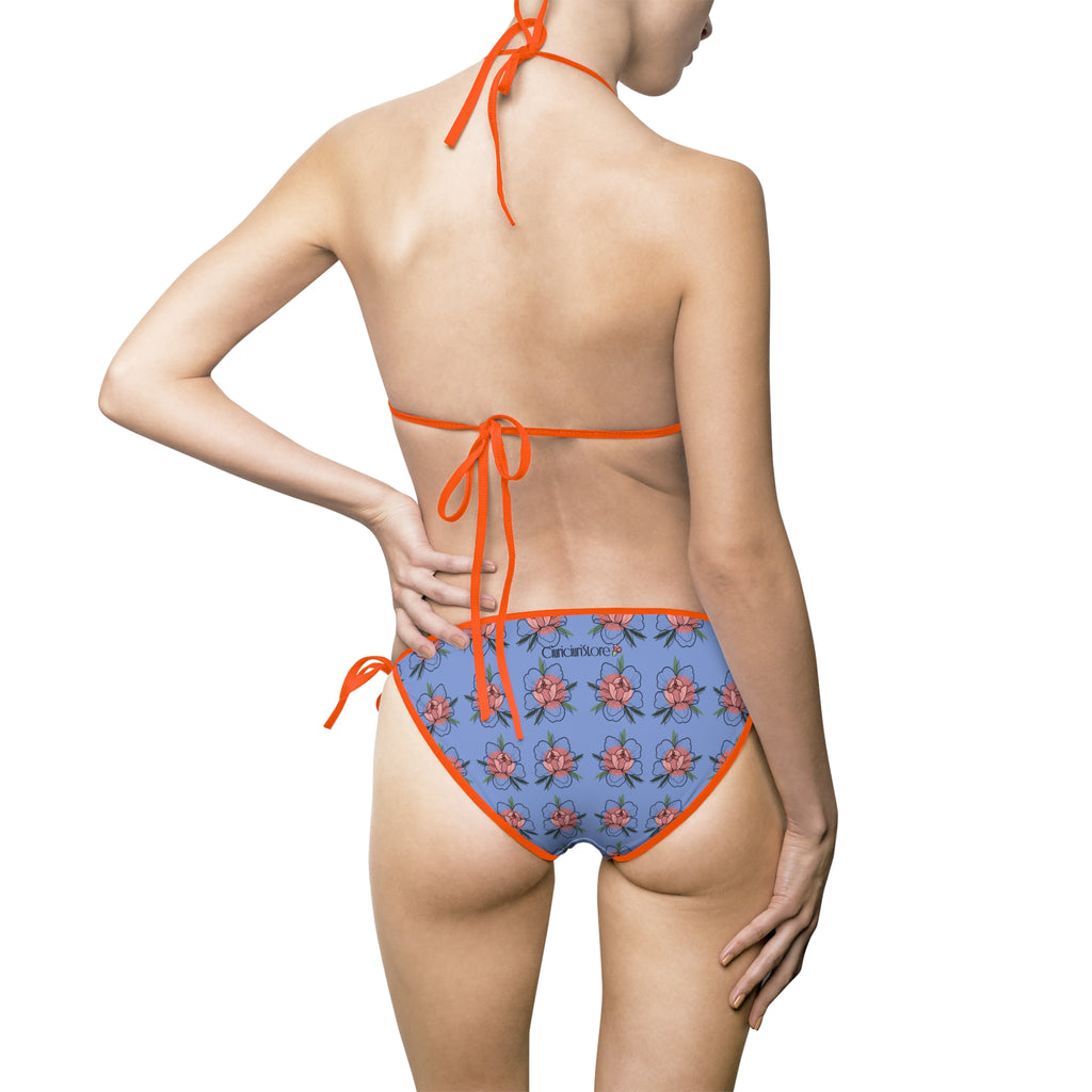 Costume da bagno bikini da donna Vibrant floral