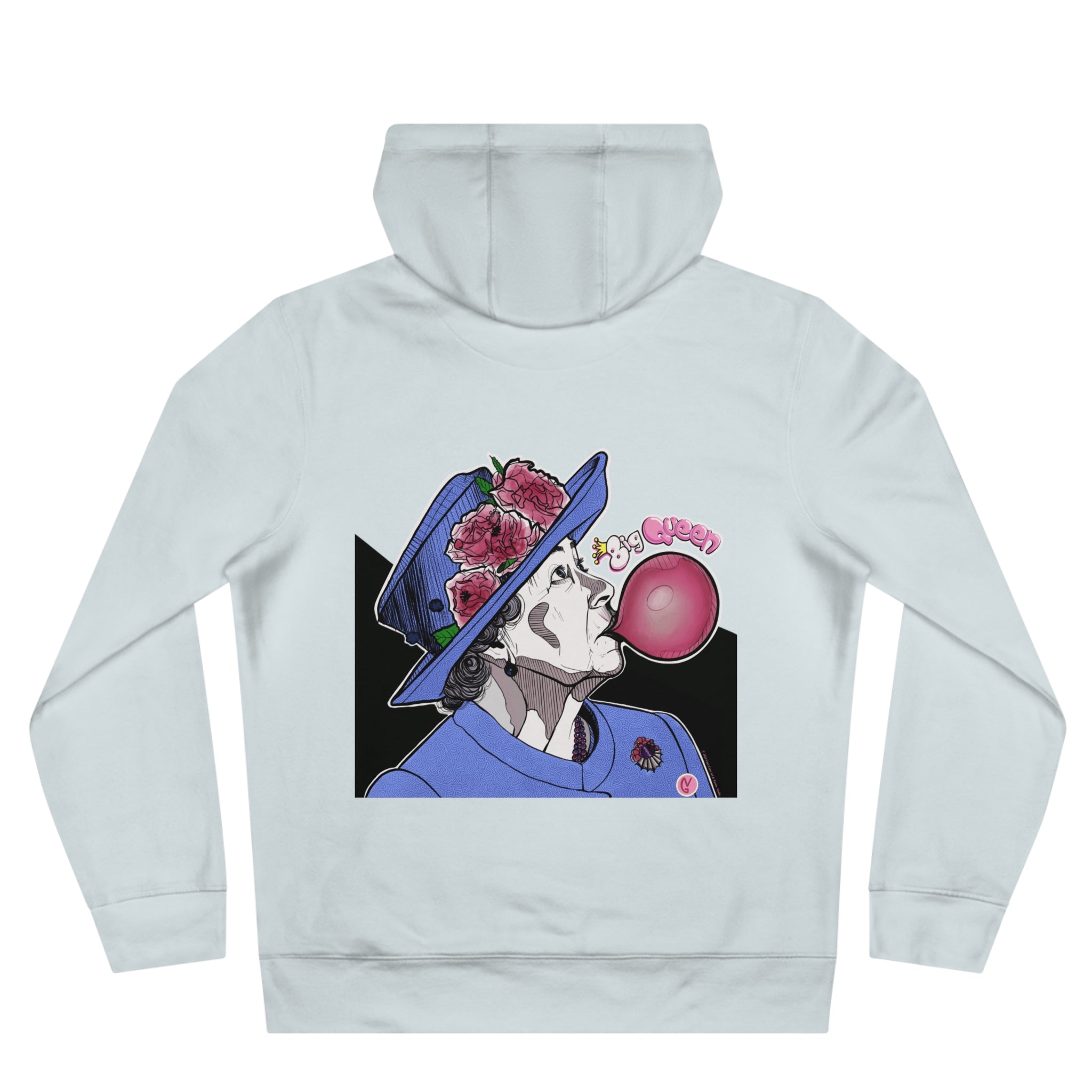 Big Queen Unisex Felpa Design