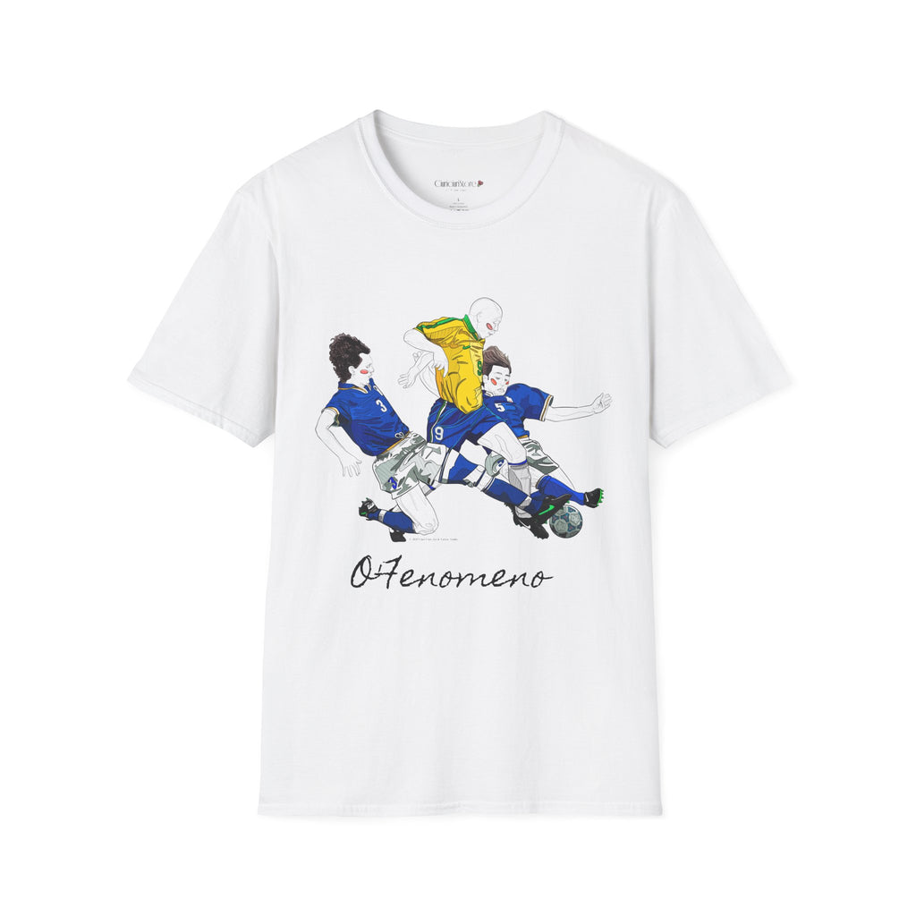 T shirt - Ronaldo Fenomeno -Cotone pettinato