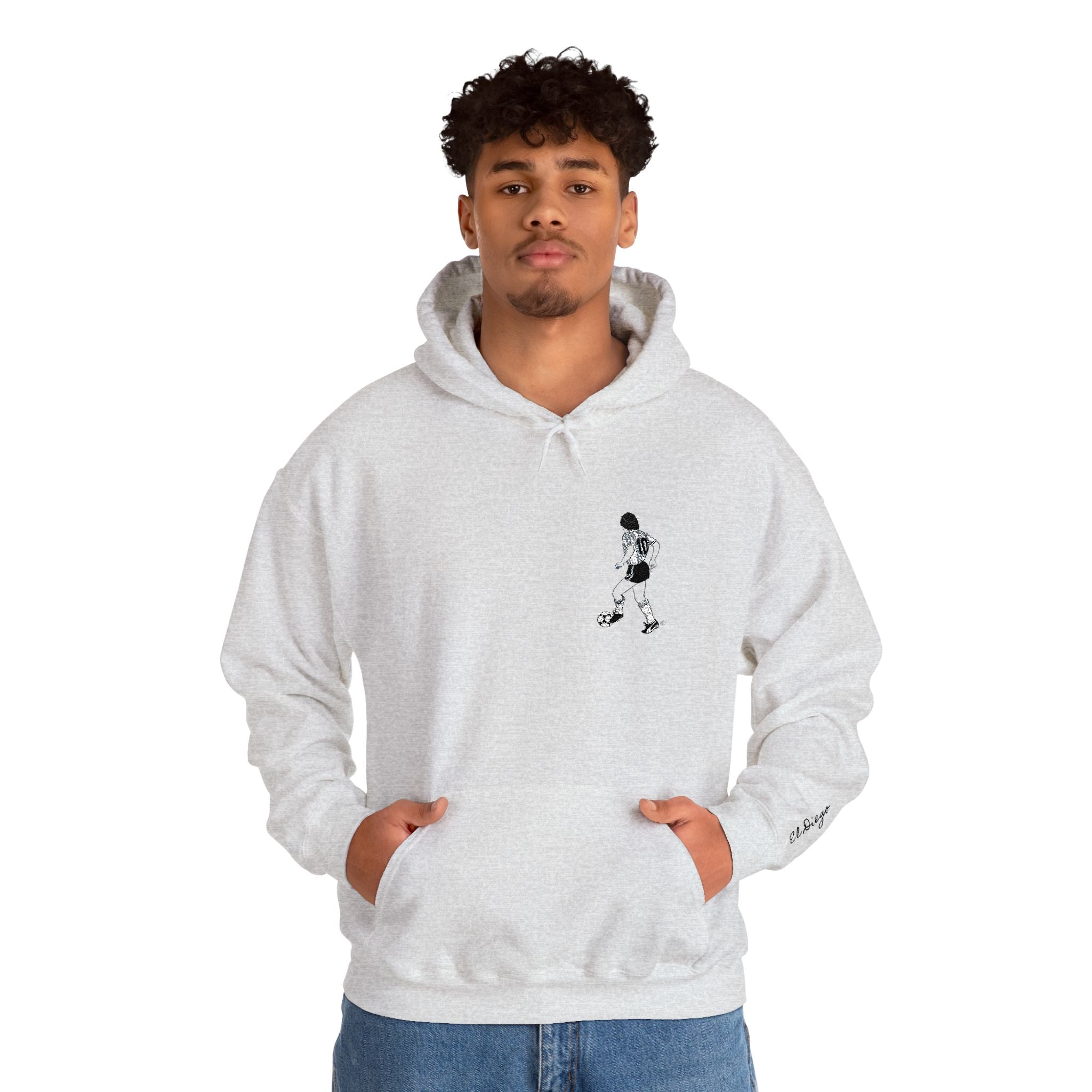 Maradona Iconic Hoodie -RICAMO