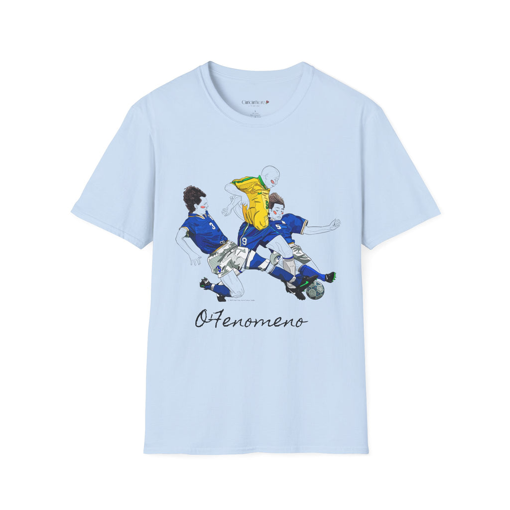 T shirt - Ronaldo Fenomeno -Cotone pettinato