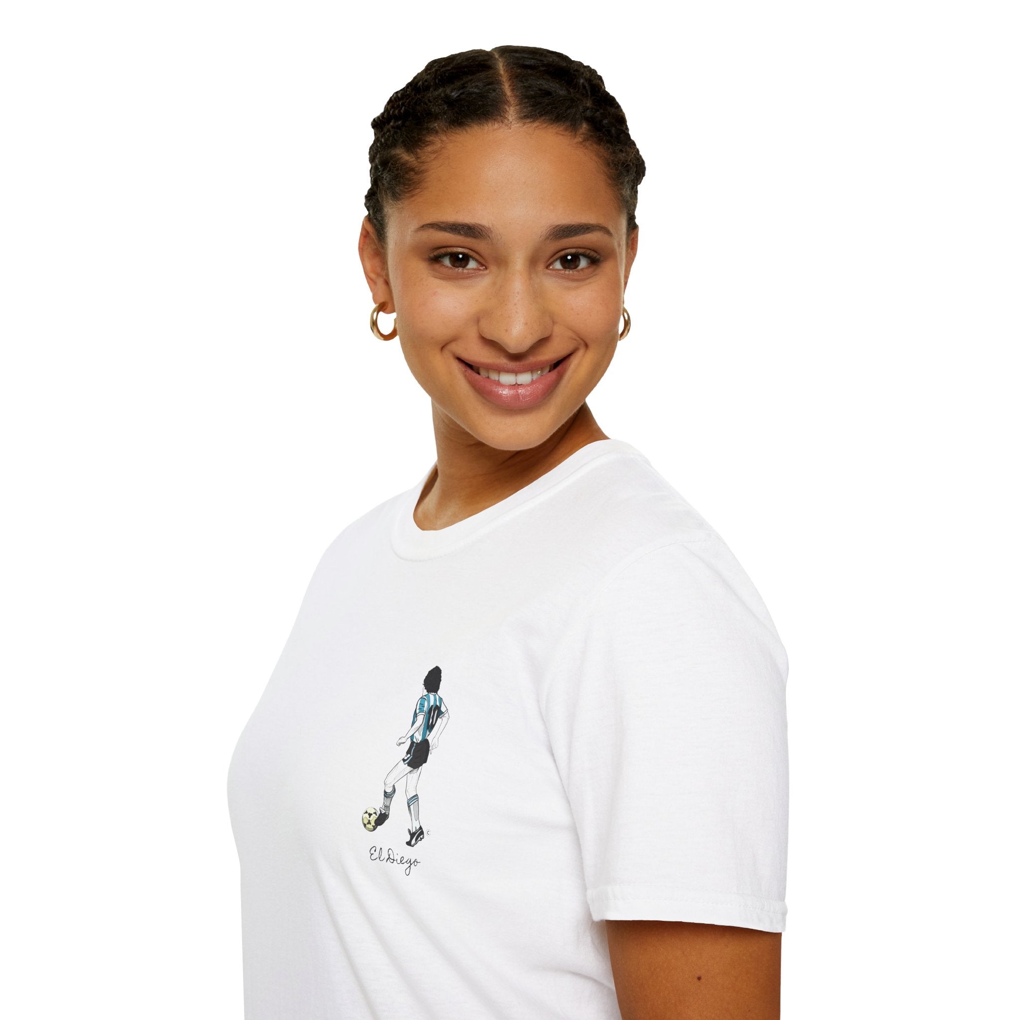 T-Shirt maradona ICONIC - cotone