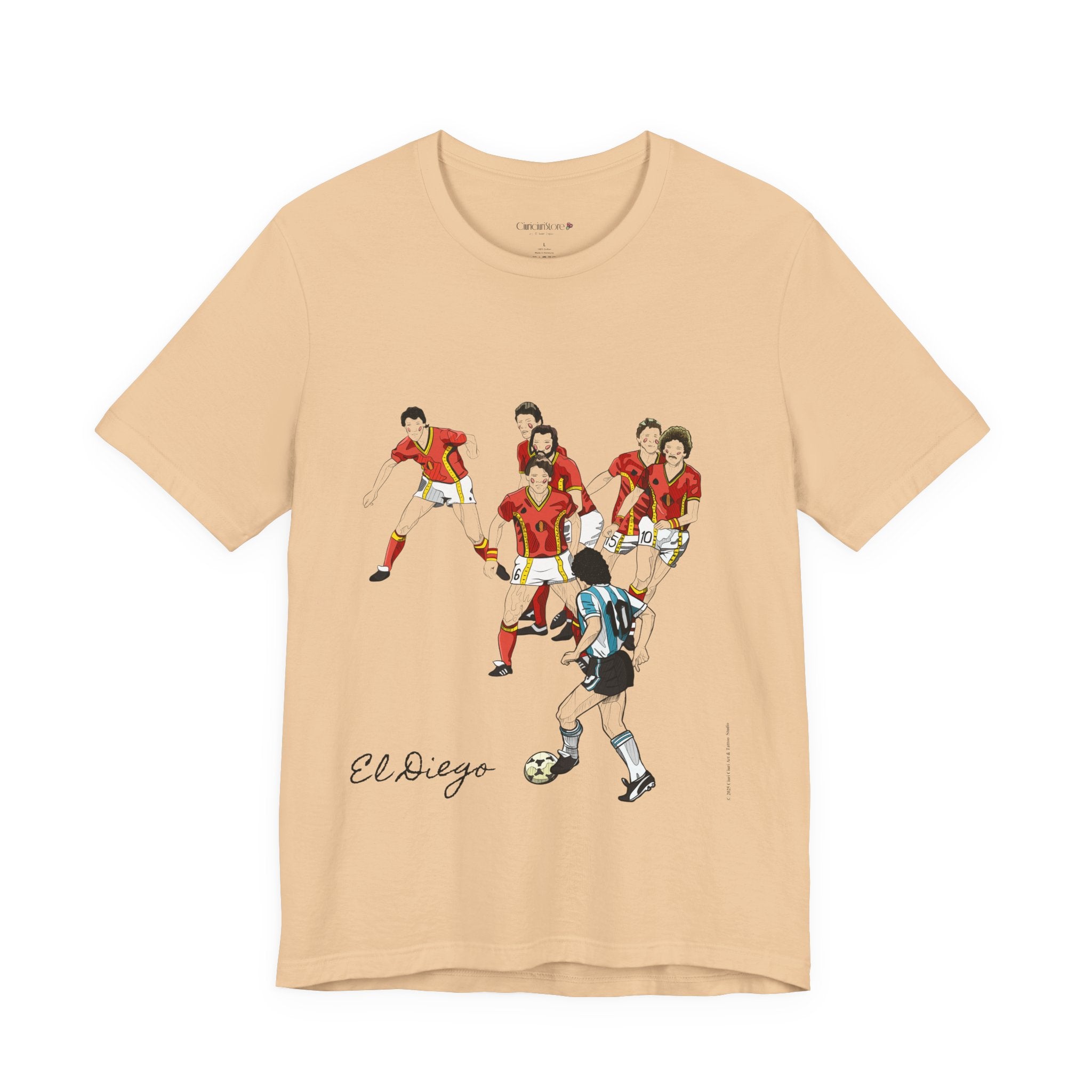 Iconic Maradona T-Shirt - Jersey
