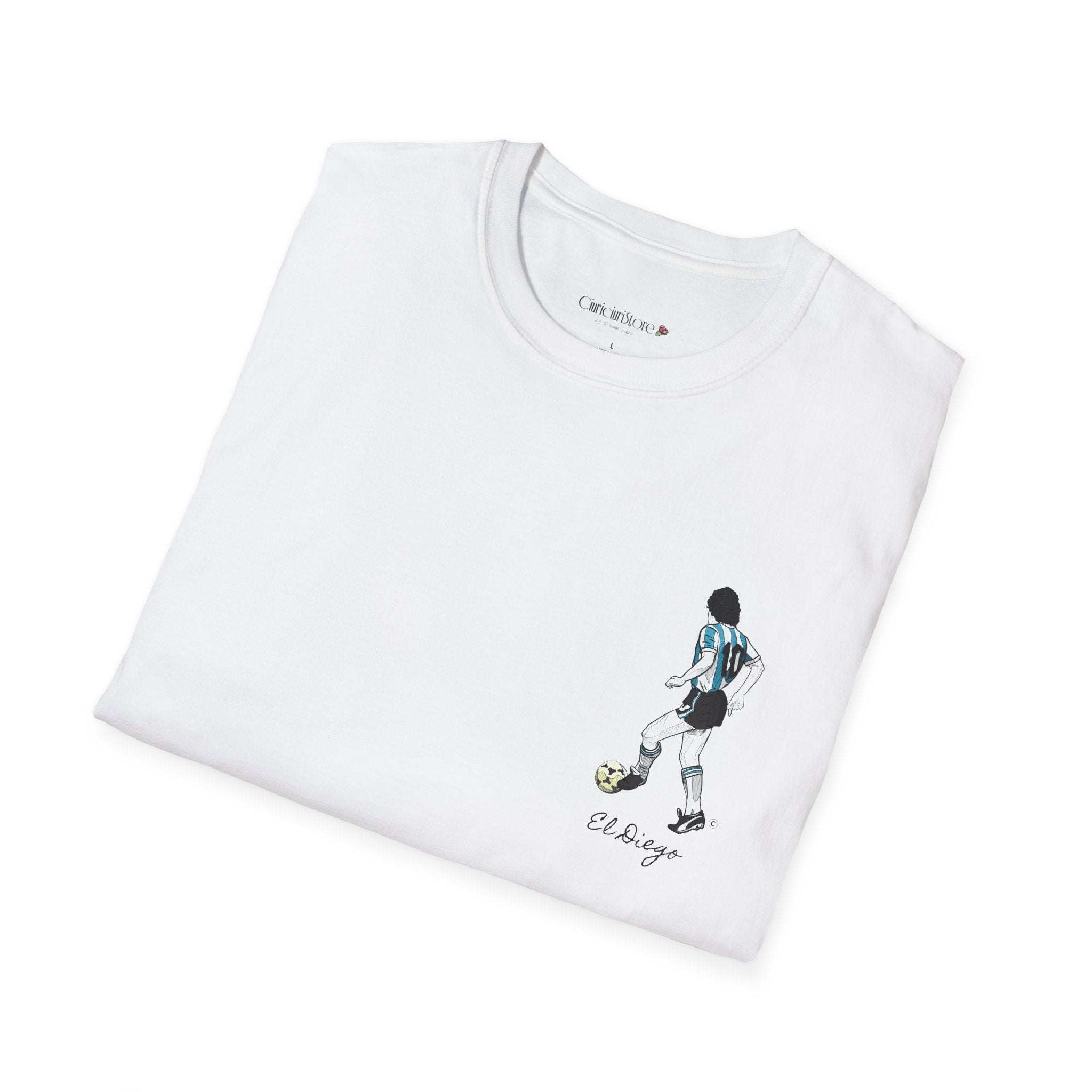 T-Shirt maradona ICONIC - cotone