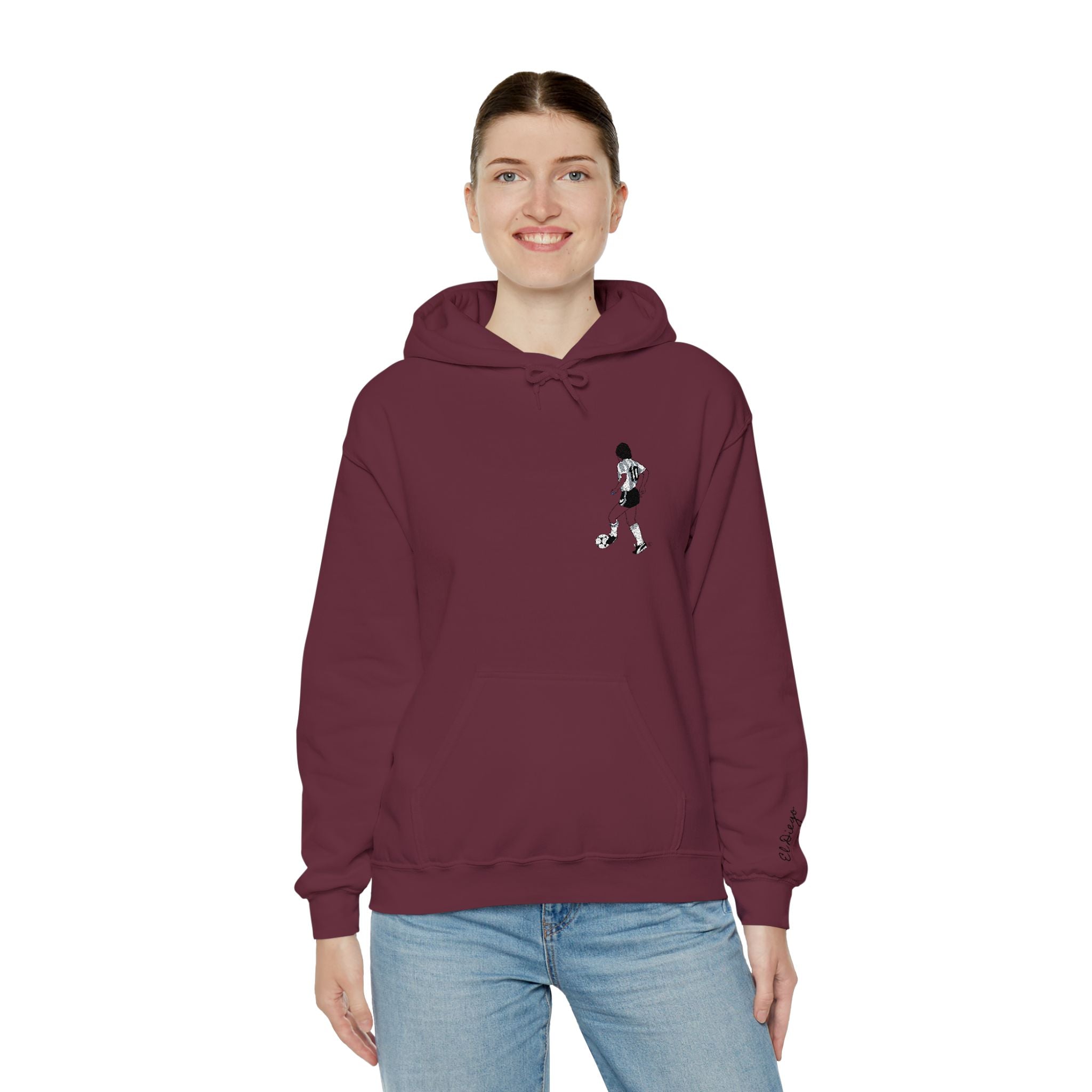 Maradona Iconic Hoodie -RICAMO