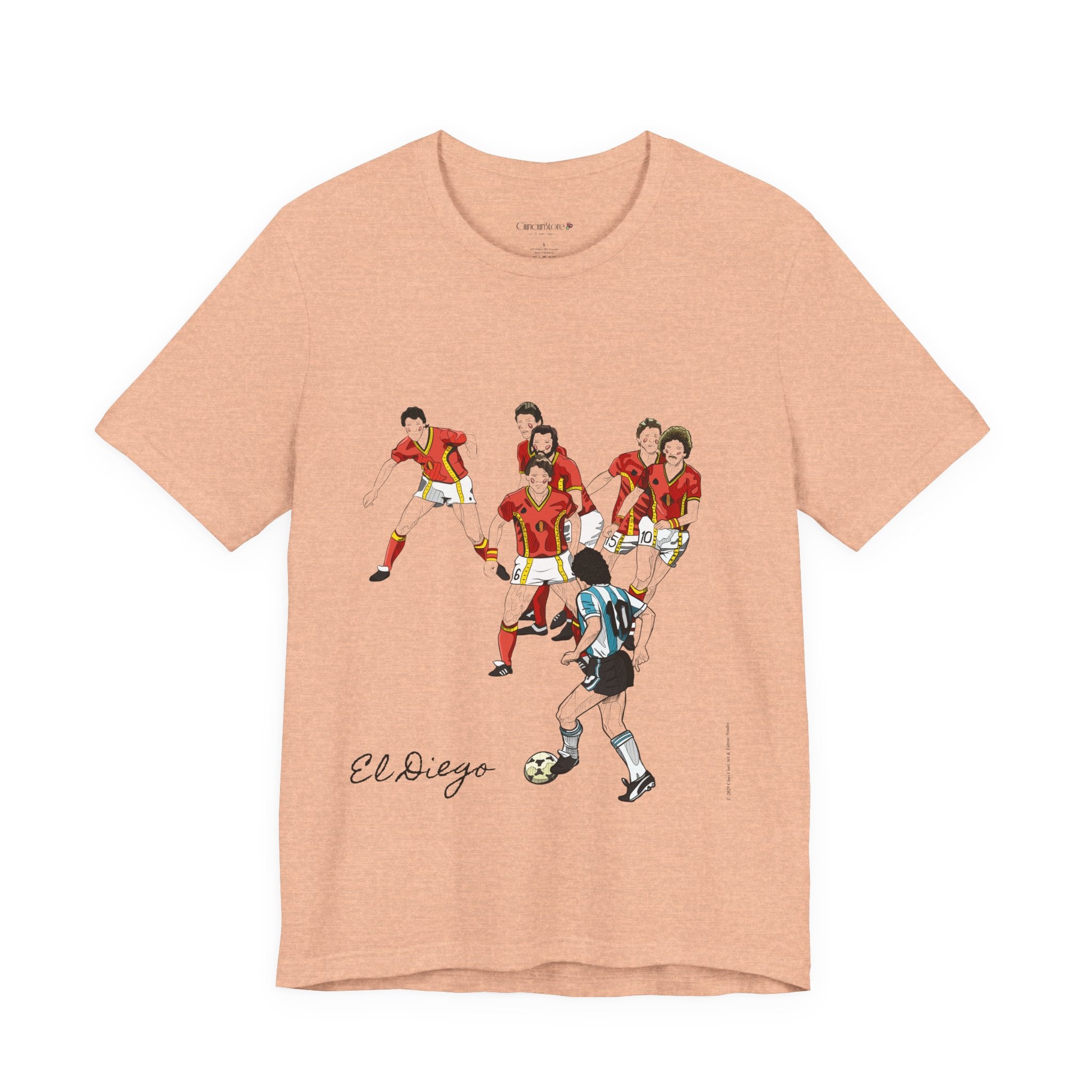 Iconic Maradona T-Shirt - Jersey
