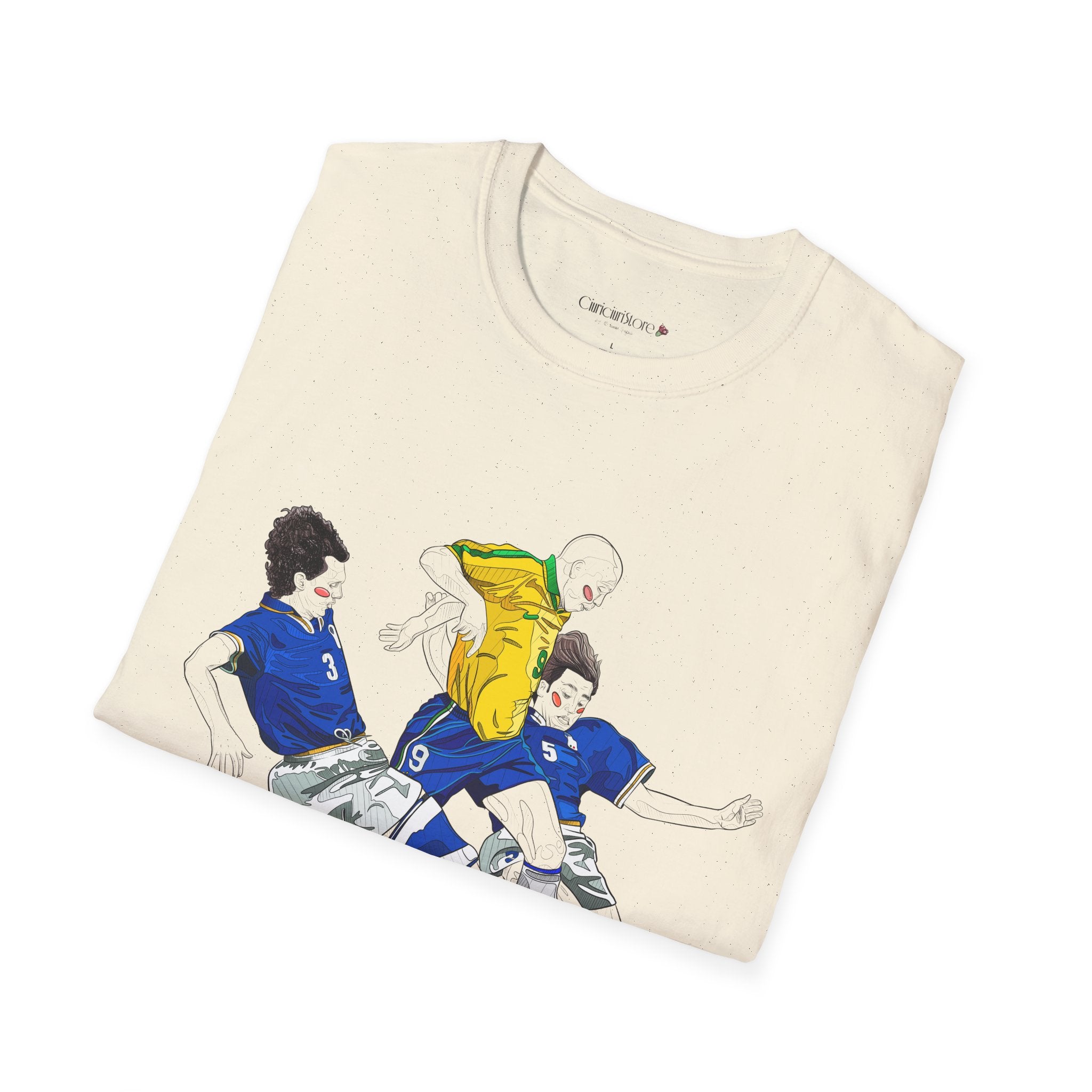 Soccer Legends Unisex T-Shirt - Ronaldo, Cannavaro, Maldini
