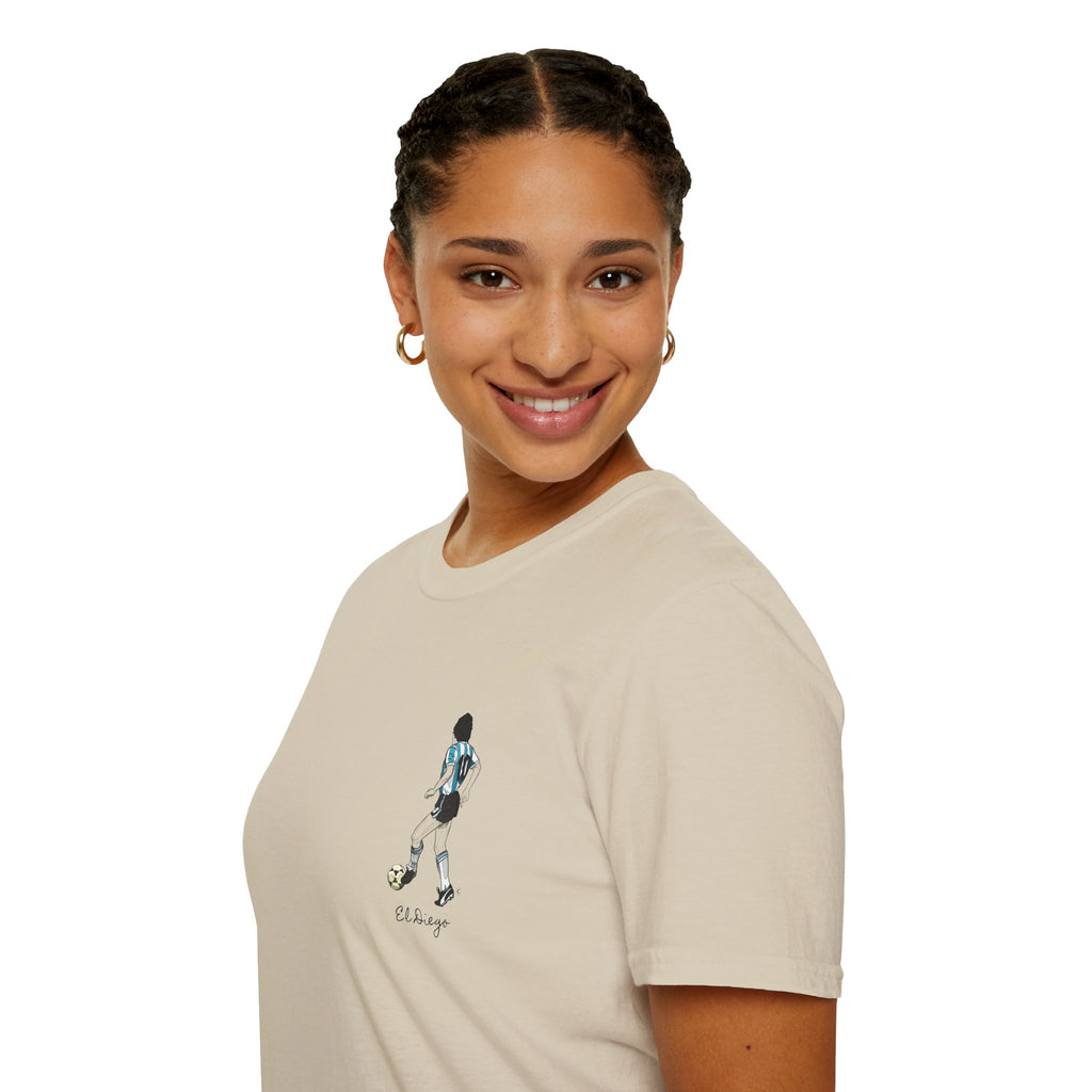 T-Shirt maradona ICONIC - cotone