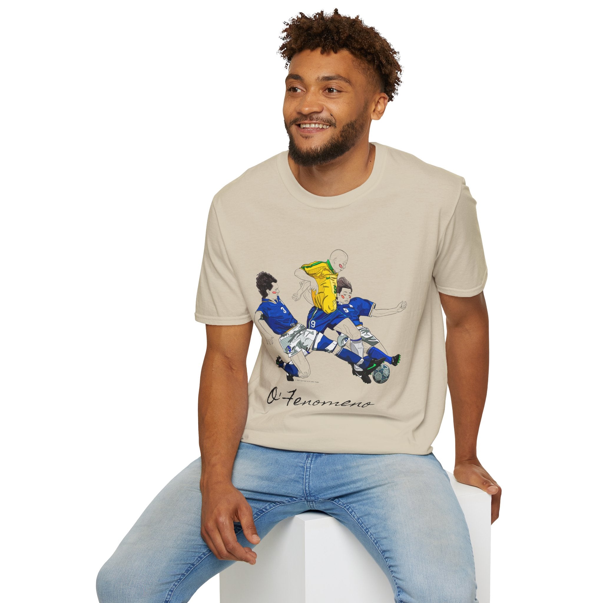 Soccer Legends Unisex T-Shirt - Ronaldo, Cannavaro, Maldini