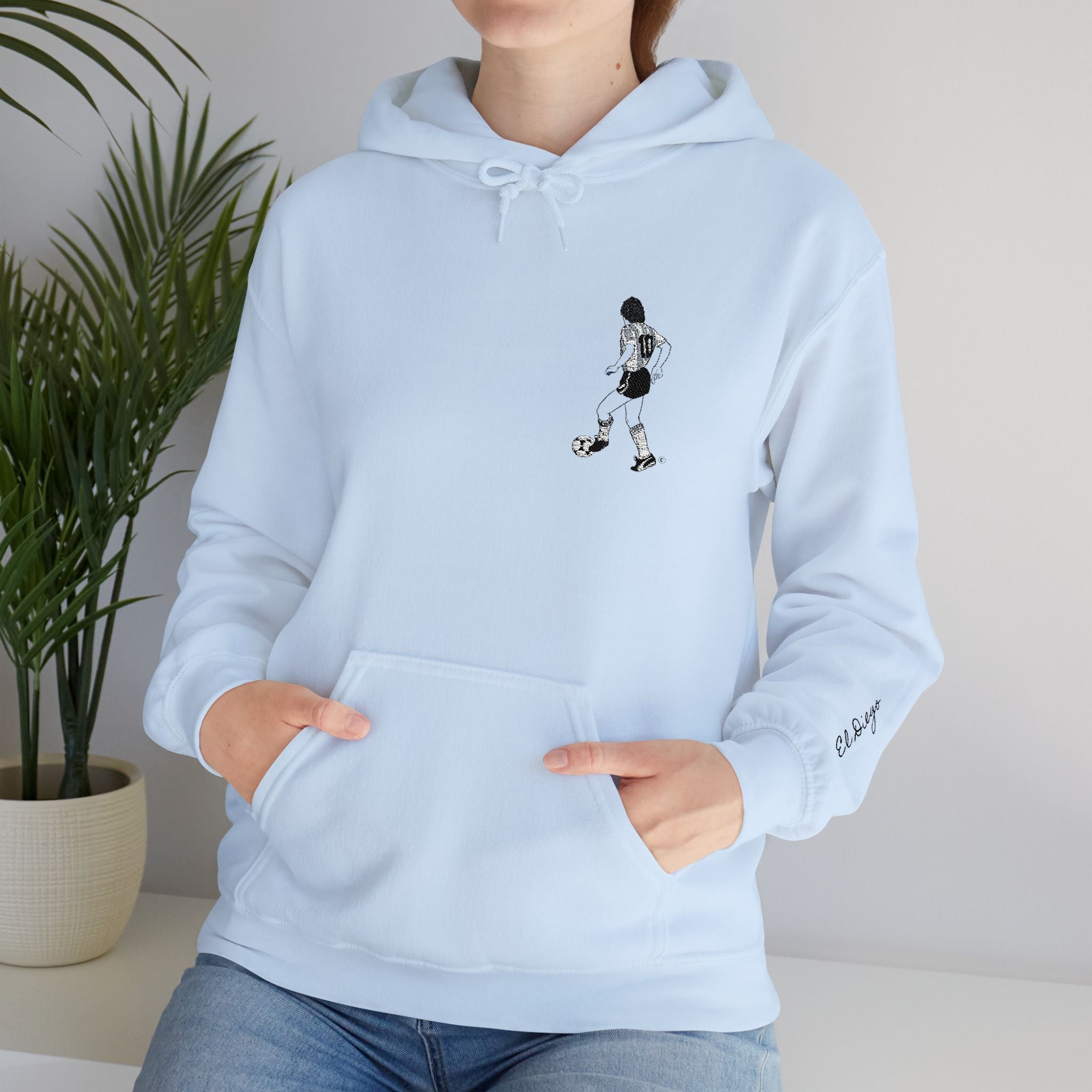 Maradona Iconic Hoodie -RICAMO