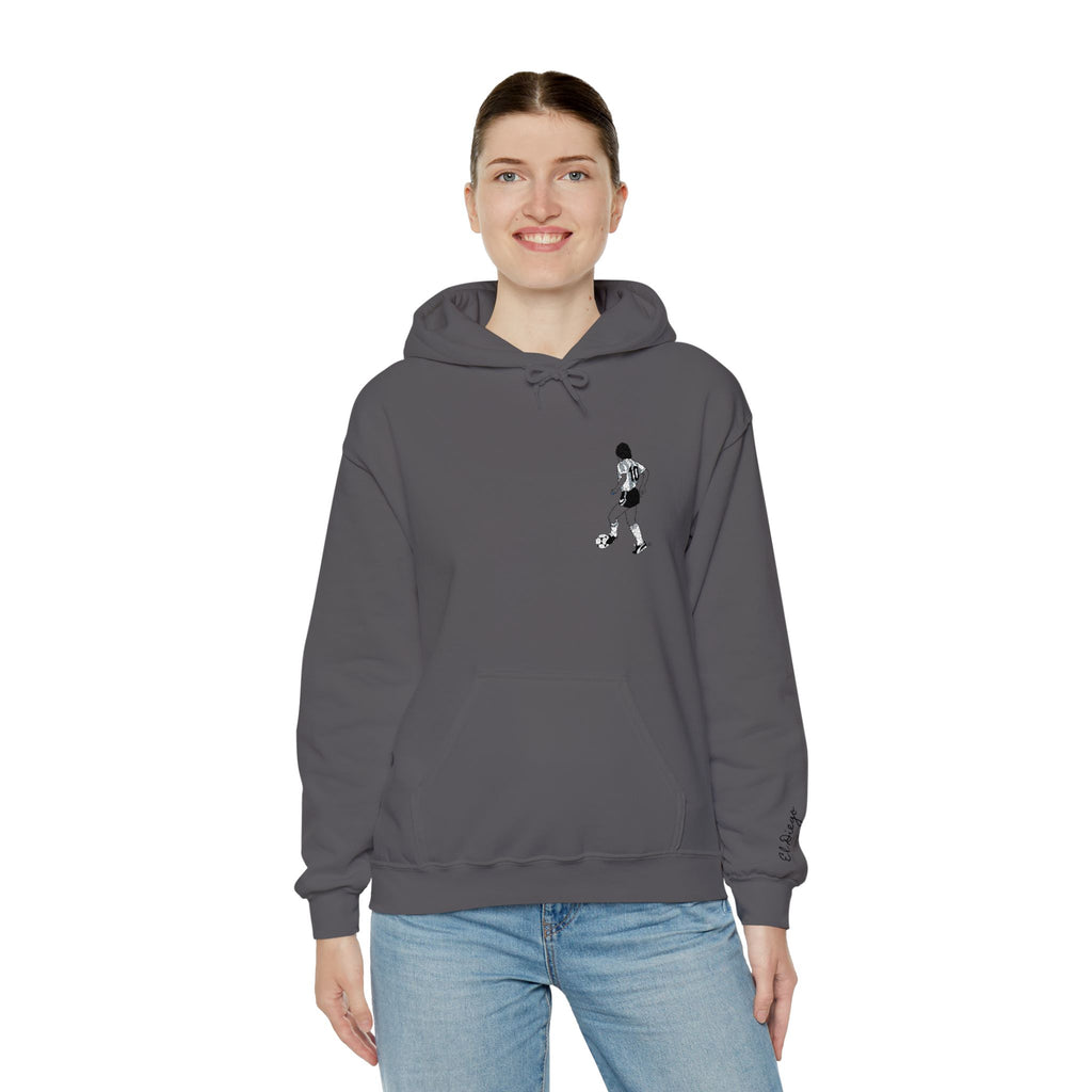Maradona Iconic Hoodie -RICAMO