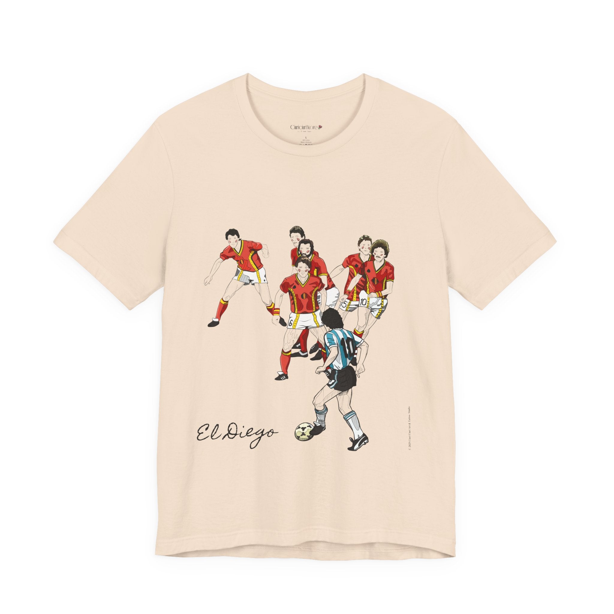Iconic Maradona T-Shirt - Jersey